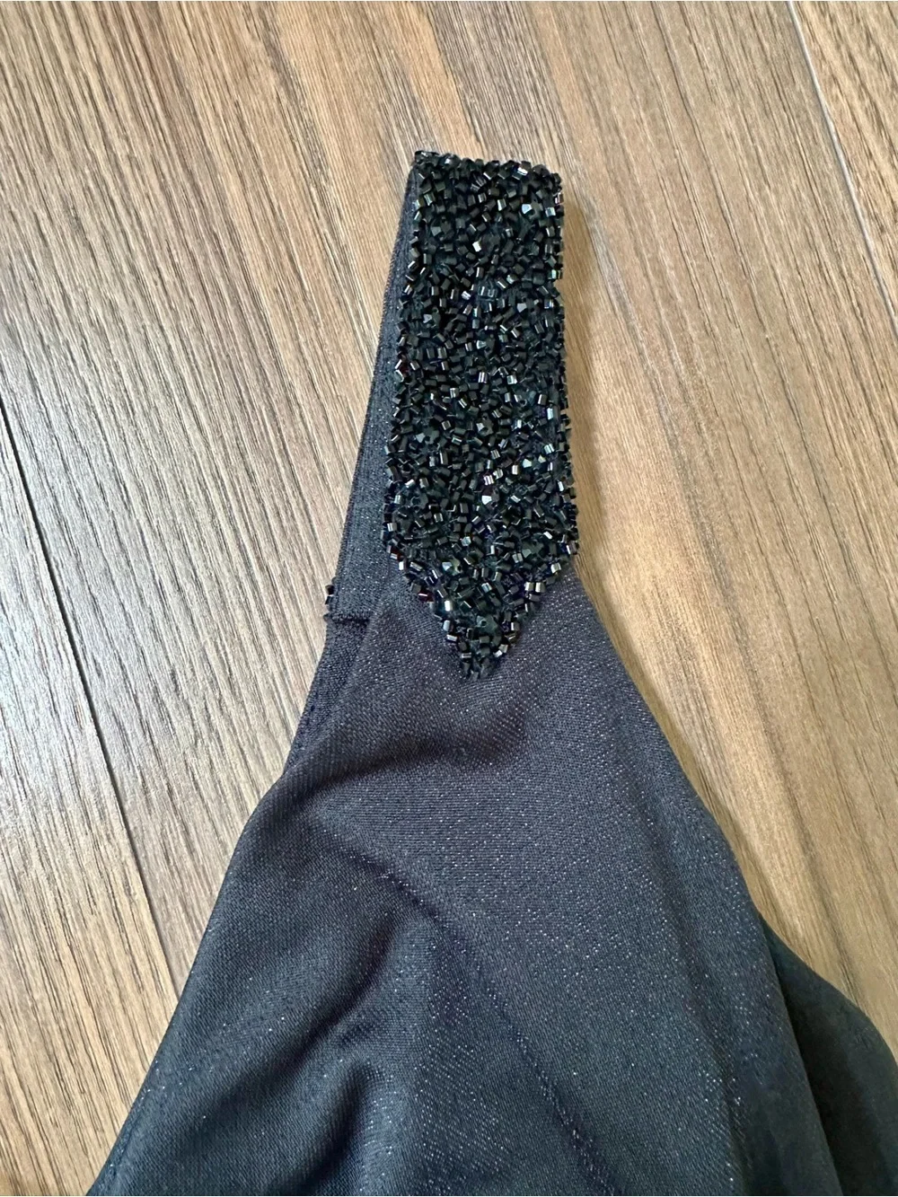 Ralph Lauren Beaded Black Tie Gown - Picture 5 of 9